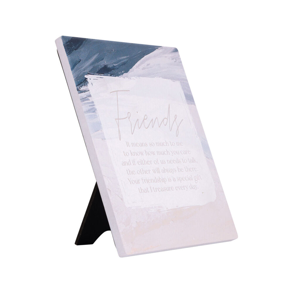 Splosh Palm Cove Ceramic Friends Verse Plaque Home/Living Room Decor 12x14cm (2 Pack) — image 3