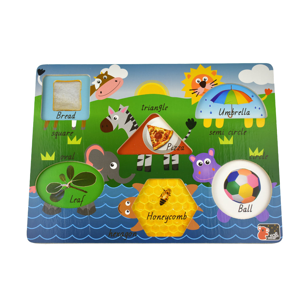 Koala Dream 2 In 1 Safari Animal Shape Childrens Early Learning Peg Puzzle 18m+ — image 4