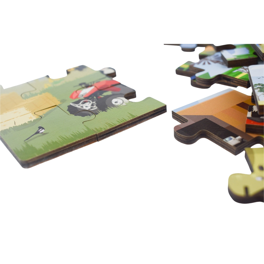 Koala Dream Aussie Farm Vehicles Kids Educational Jigsaw Puzzle 18m+ (24 Pieces) — image 4