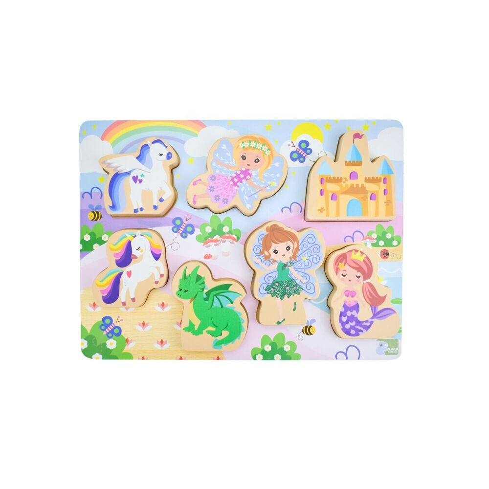 Koala Dream Wooden Chunky Fantasy Fairytale Kids Puzzle 8pcs 12m+