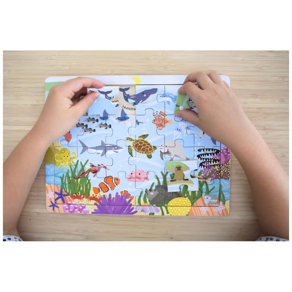 Koala Dream Aussie Sea Animals And Their Names Jigsaw Puzzle 18m+ (24 Pieces) — image 8