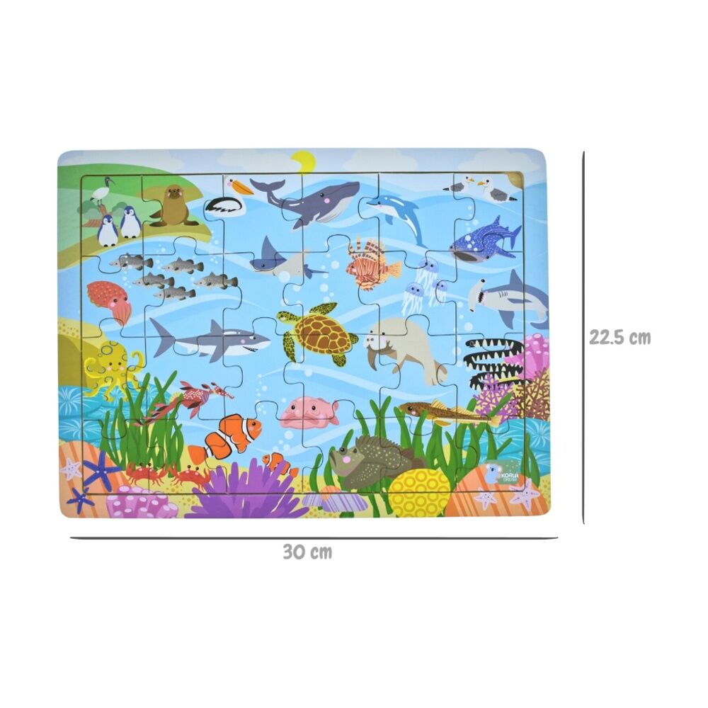 Koala Dream Aussie Sea Animals And Their Names Jigsaw Puzzle 18m+ (24 Pieces) — image 5