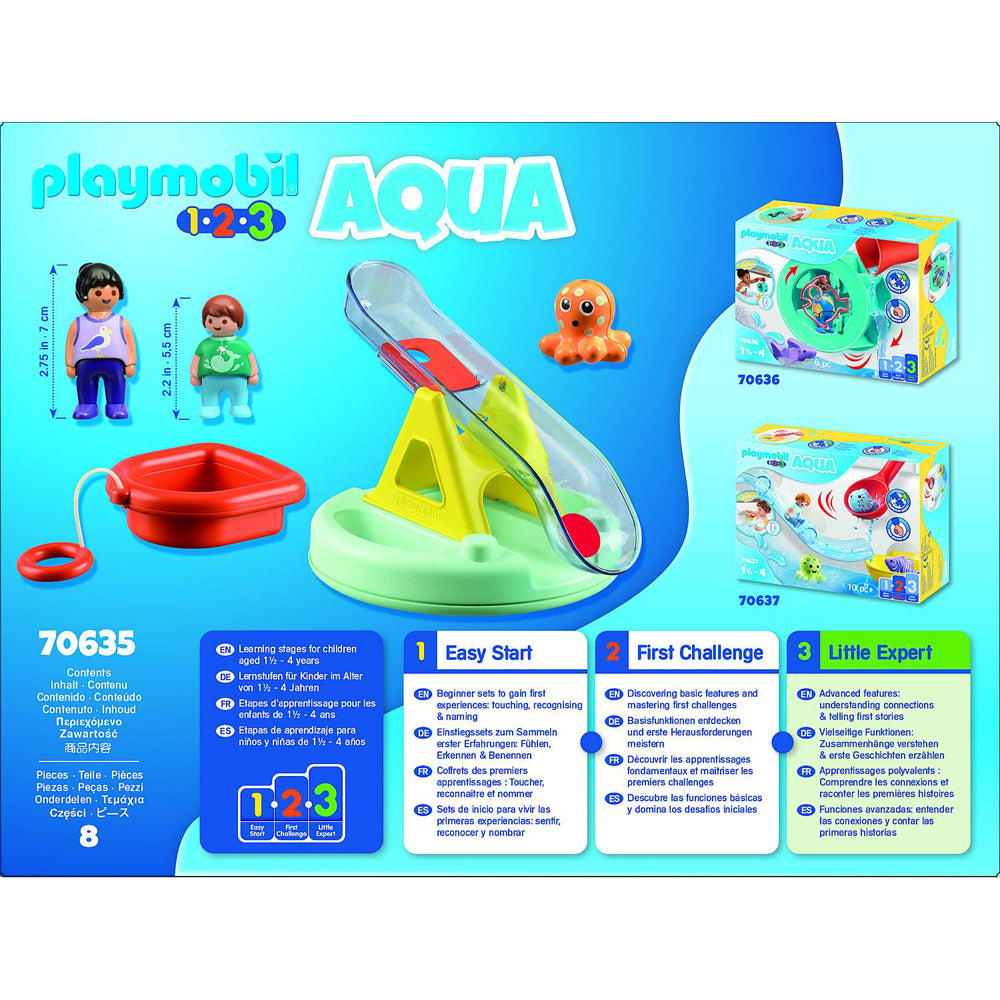 Playmobil Water Seesaw w/ Boat Kids/Childrens Interactive Fun Toy Playset 18M+ — image 5