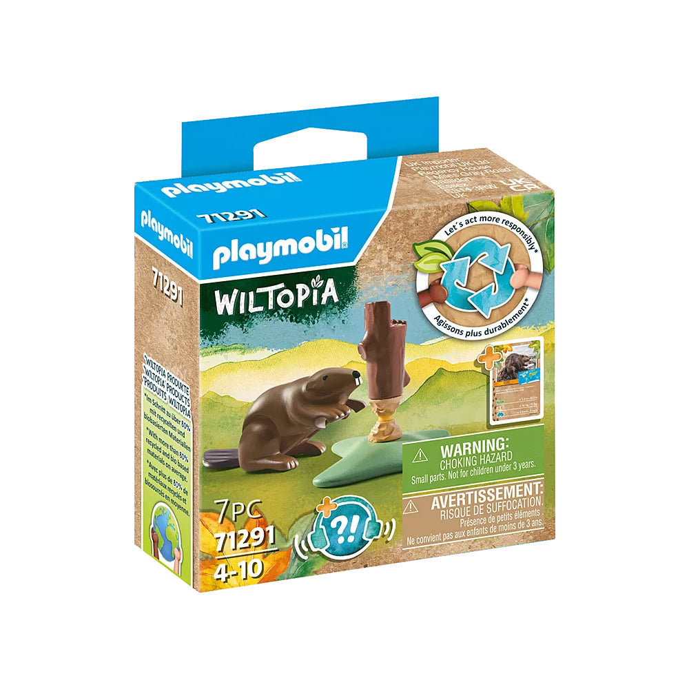 Playmobil Wiltopia Beaver Kids/Childrens Interactive Play Fun Toy Playset 4+