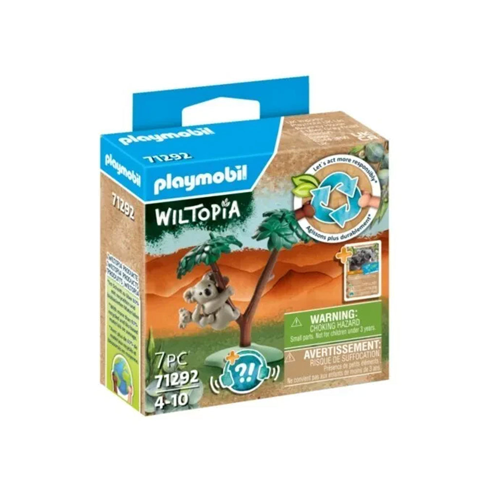 Playmobil Wiltopia Koala w/ Baby Kids/Childrens Interactive Toy Playset 4+