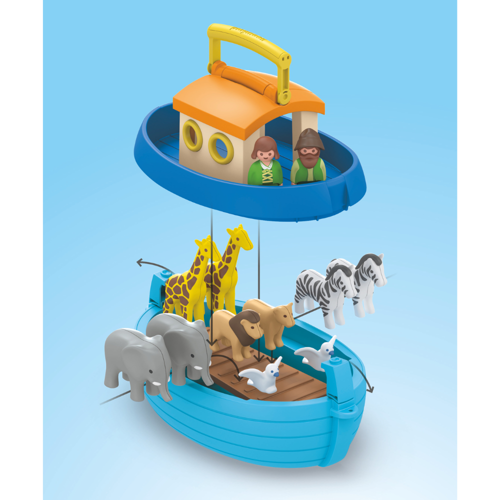 Playmobil Junior My Take Along Noahs Ark Kids Play Figure Toy Set 1y+ (15 Pieces) — image 2