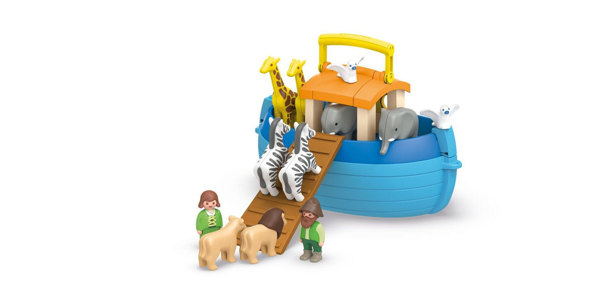 Playmobil Junior My Take Along Noahs Ark Kids Play Figure Toy Set 1y+ (15 Pieces)