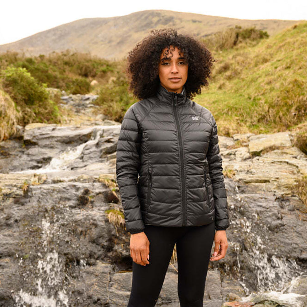Mac in a Sac Packable Women Ladies Polar Down Reversible Jacket Black/Grey AU18 — image 3