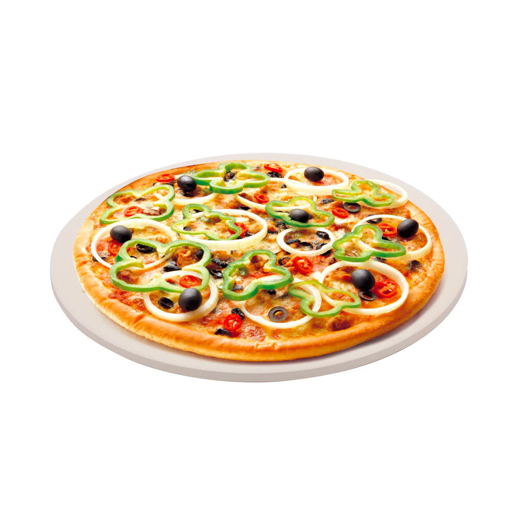 Hacienda 13 Inch Heat-Resistant Cordierite BBQ Pizza Oven Stone Baking Tray 33cm — image 2