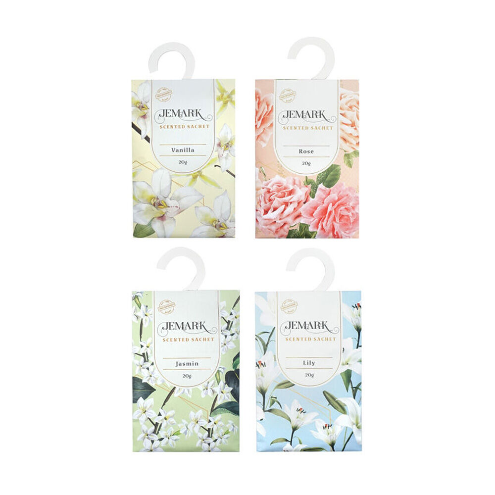 Jemark Fragrance Sachet 20g Hanging Scent Assorted Lily/Rose/Jasmine/Vanilla — image 2
