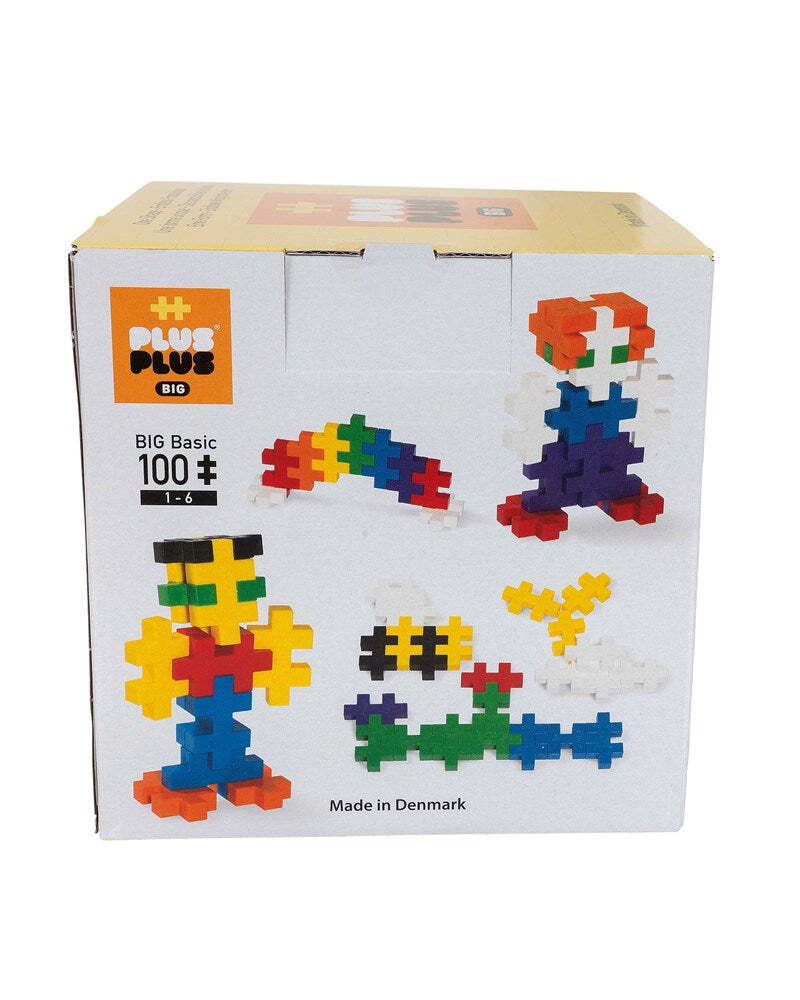 Plus-Plus Plus Plus BIG Basic Mix Fun Educational Kids Art/Craft Activity Toy 5y+ (100 Pieces) — image 2