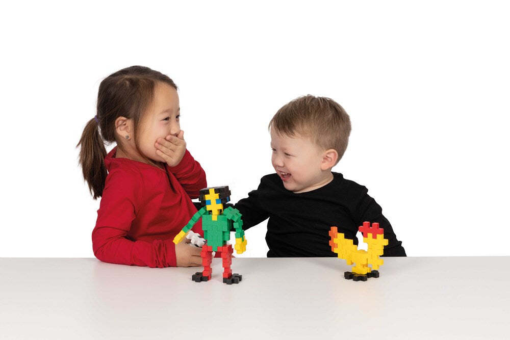 Plus-Plus Plus Plus BIG Basic Mix Fun Educational Kids Art/Craft Activity Toy 5y+ (100 Pieces) — image 3