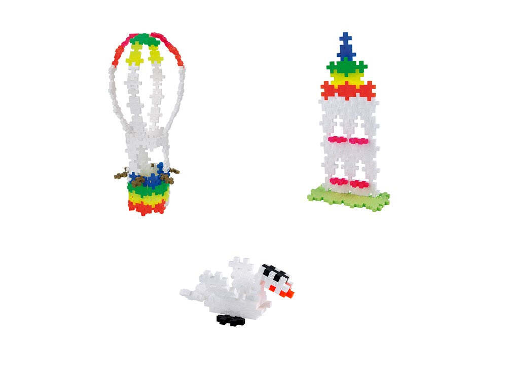Plus-Plus Plus Plus Pastel Hot Air Balloon Creativity Puzzle Kids/Toddler Toy 5y+ (360 Pieces) — image 2