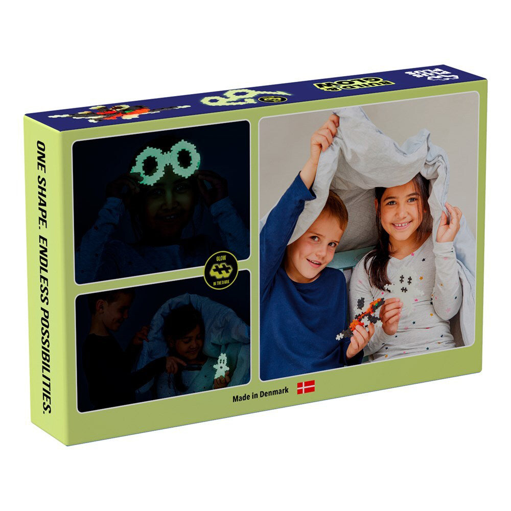 Plus-Plus 360pc Plus-Plus Build & Glow Kids/Children Building Toy Glow in the Dark 5y+ (2 Pack) — image 3