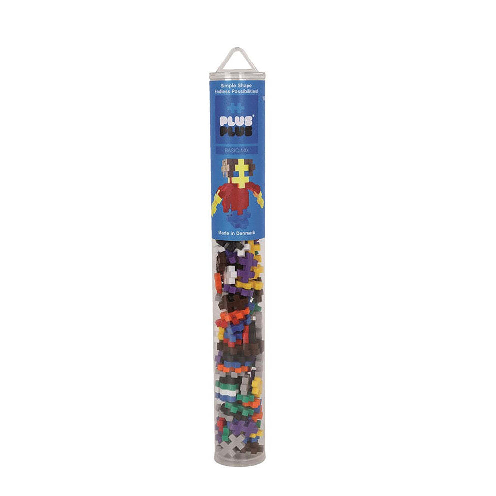 Plus-Plus Plus Plus Basic Tube Creativity Puzzle Builder Kids/Toddler Fun Toy 5y+ (100 Pieces)