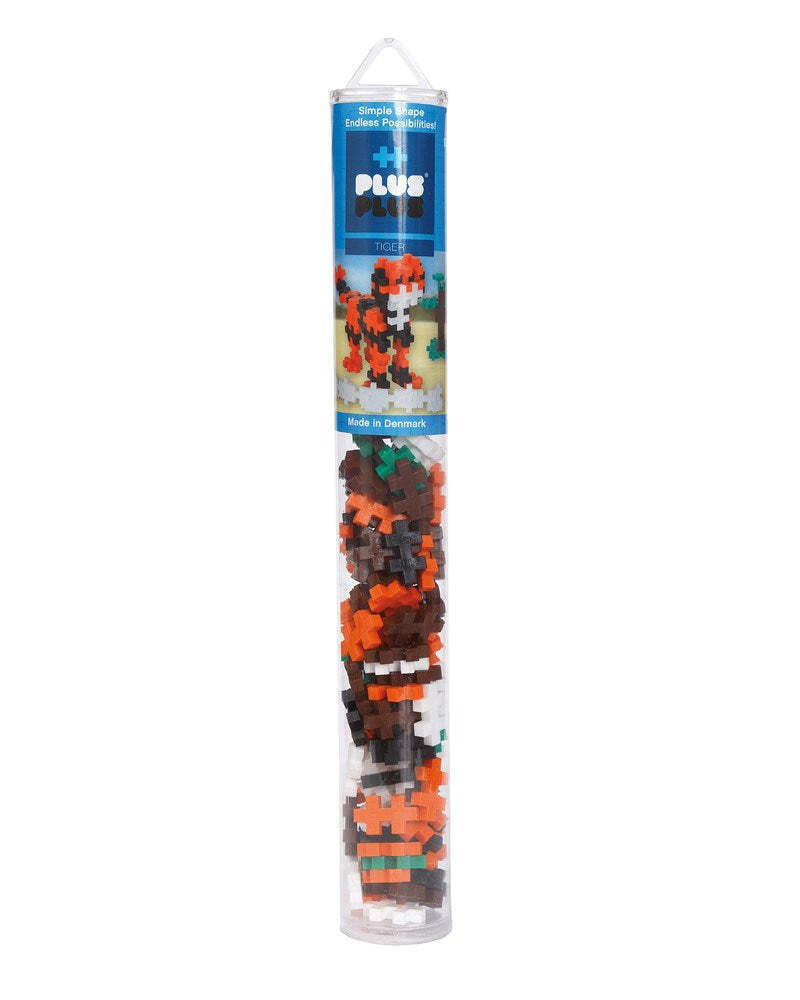 Plus-Plus 100pc Plus Plus Tiger Tube Creativity Puzzle Kids/Toddler Activity Toy 5y+ (2 Pack) — image 2