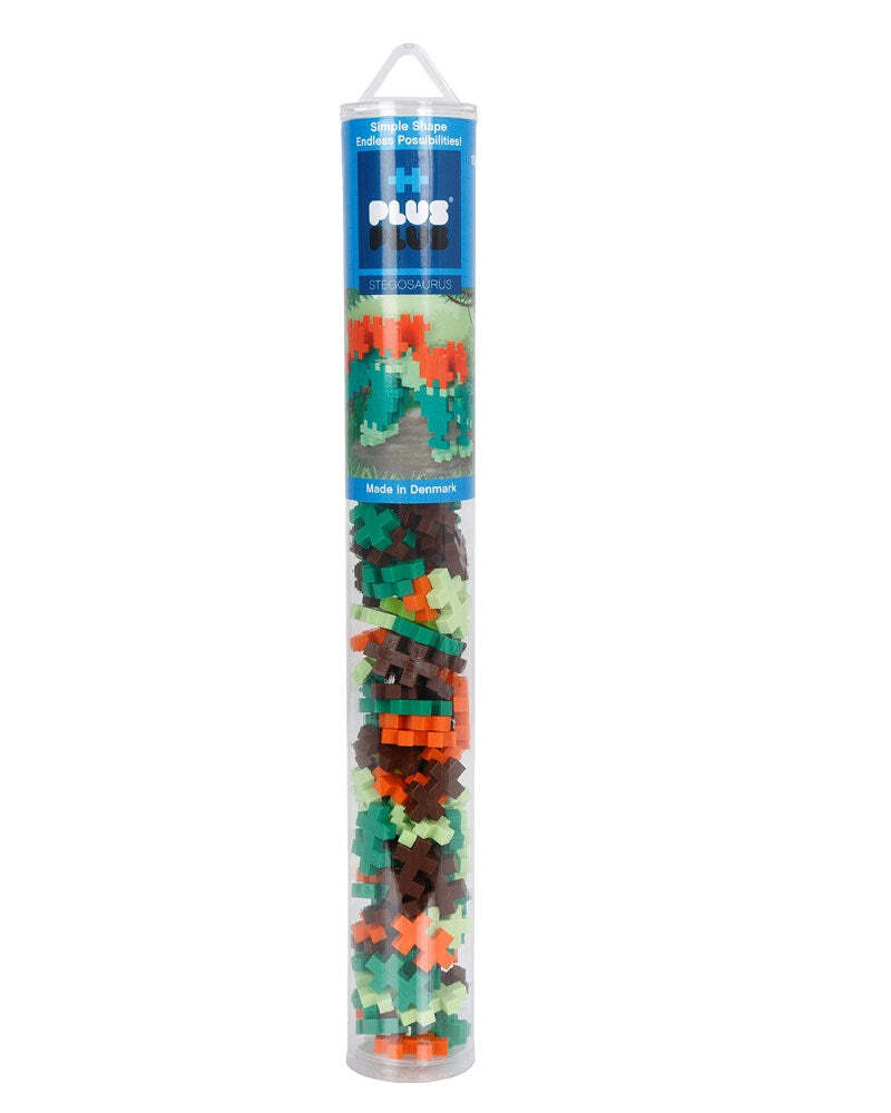 Plus-Plus Stegosaurus Tube Creativity Puzzle Kids/Toddler Fun Toy 5y+ (100 Pieces) — image 2