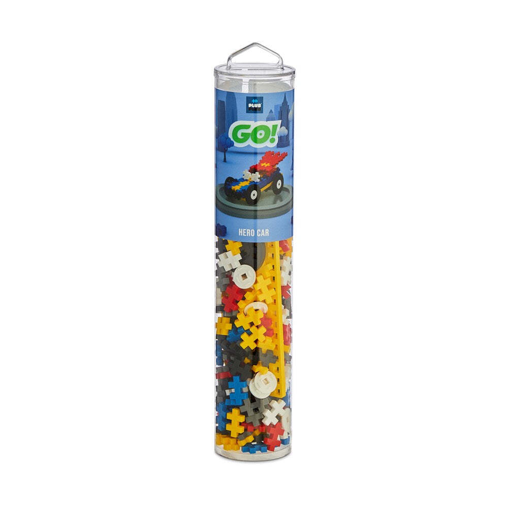 Plus-Plus Color Cars Hero Tube Puzzle Imagination Kids 3D Creative Toy 5y+ (200 Pieces) — image 2