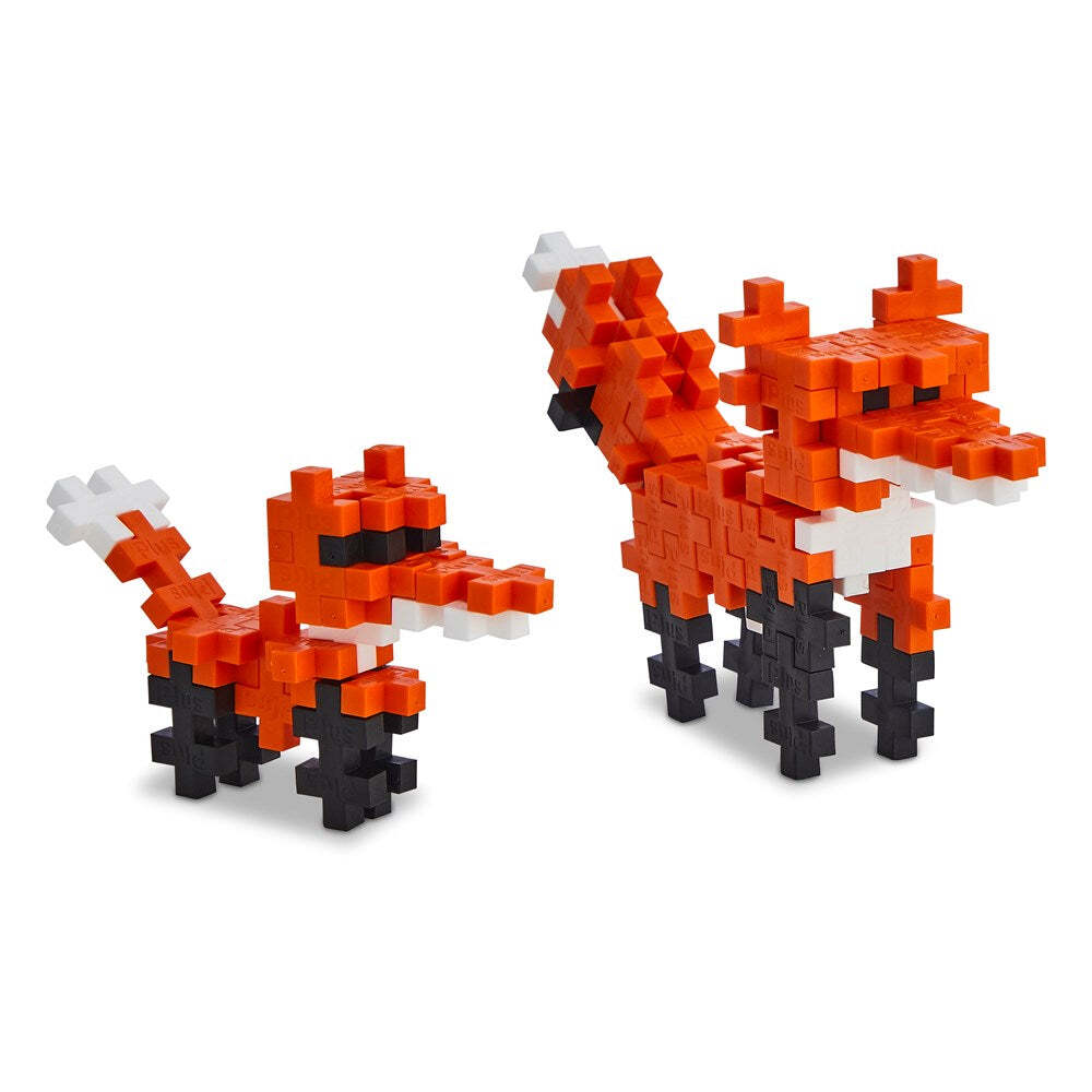 Plus-Plus Red Fox Tube 2D Building Puzzle Kids Activity Learning Toy 5+ (100 Pieces) — image 2
