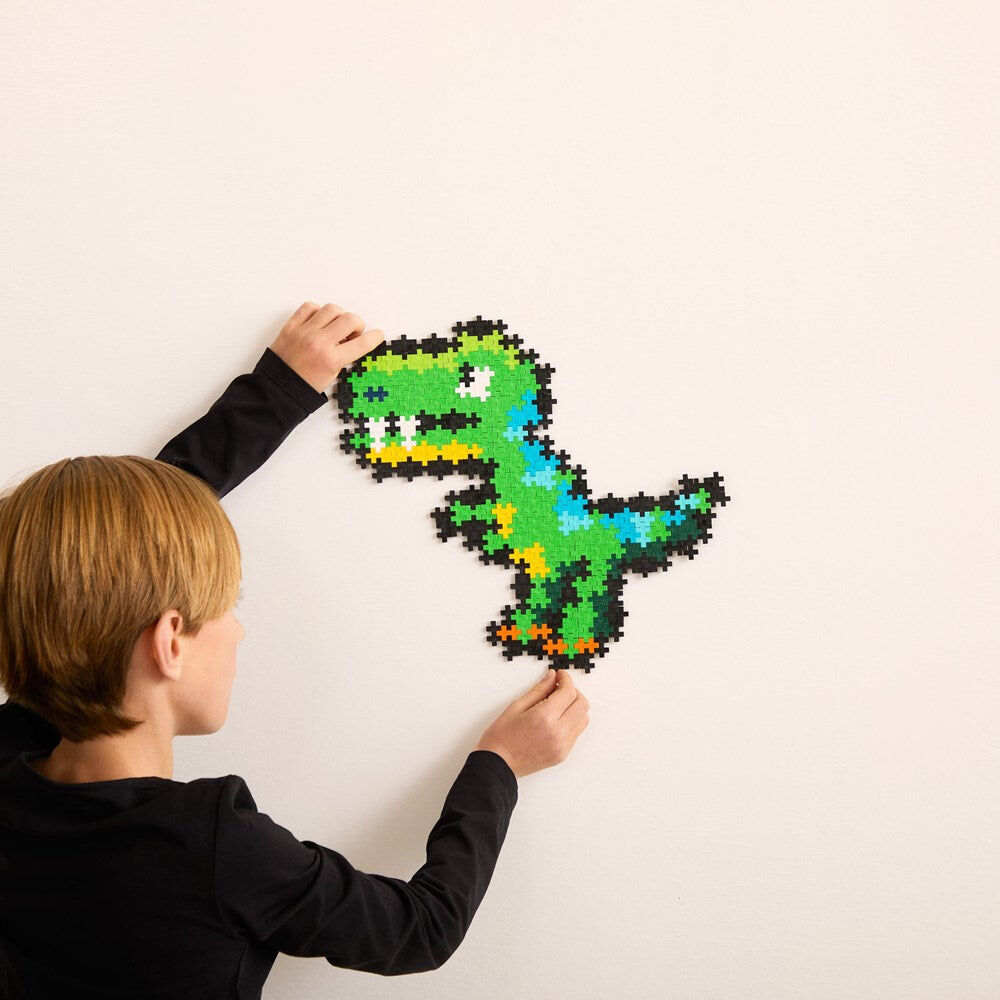Plus-Plus Puzzle By Number T-Rex Building Blocks Toy Kids 5y+ (250 Pieces) — image 3