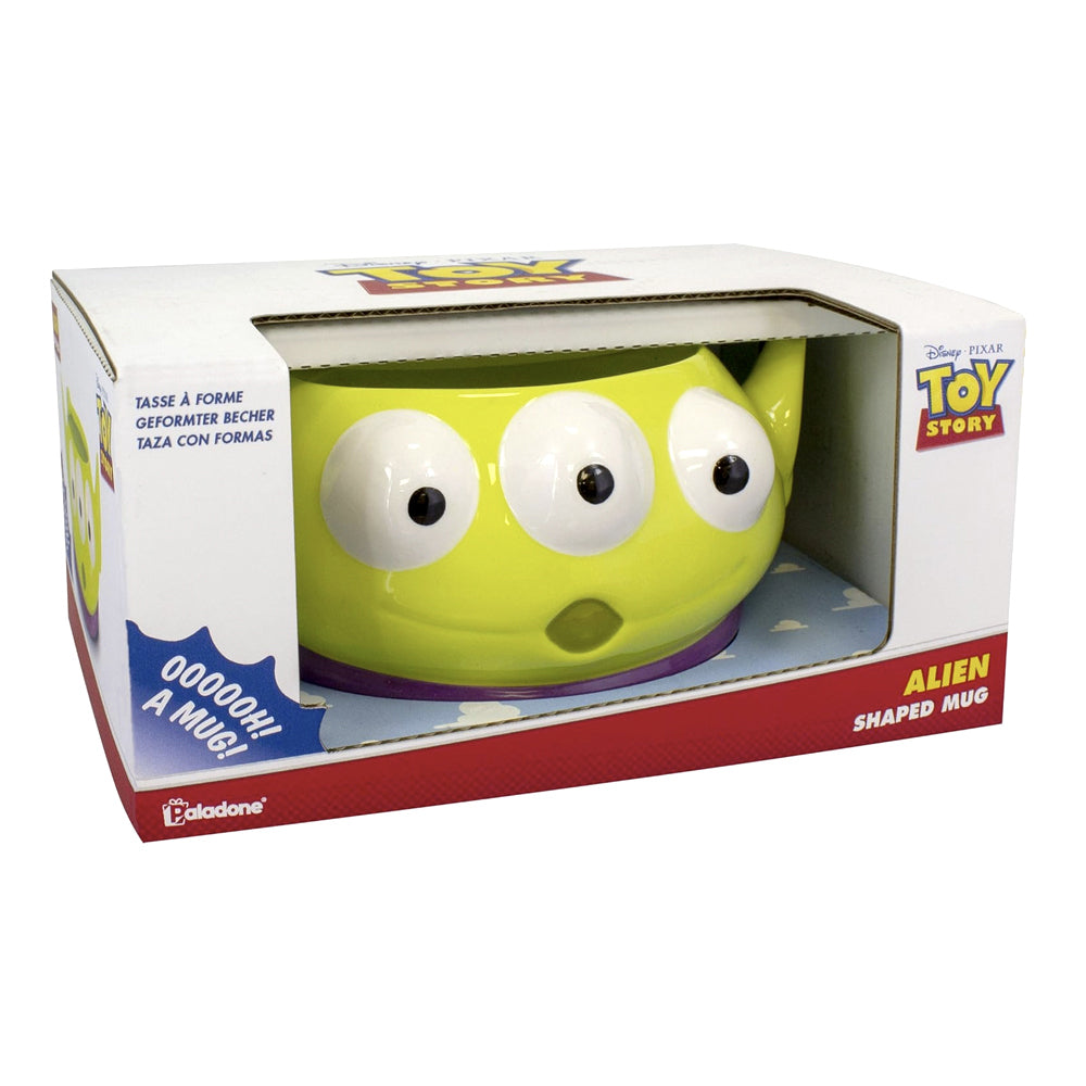 Paladone 300ml Toy Story Alien Shaped Mug Kids/Children Fun Drinking Gift Cup — image 4