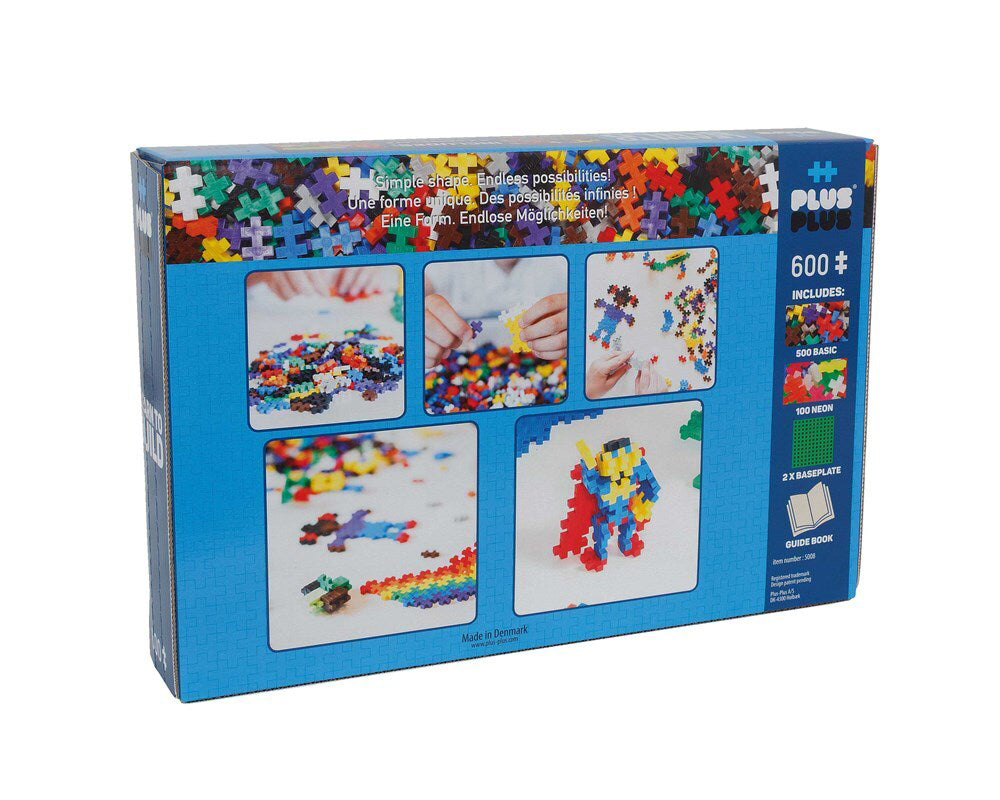 Plus-Plus Plus Plus Basic Learn to Build Kids/Children Educational 3D Puzzle 5y+ (600 Pieces) — image 2