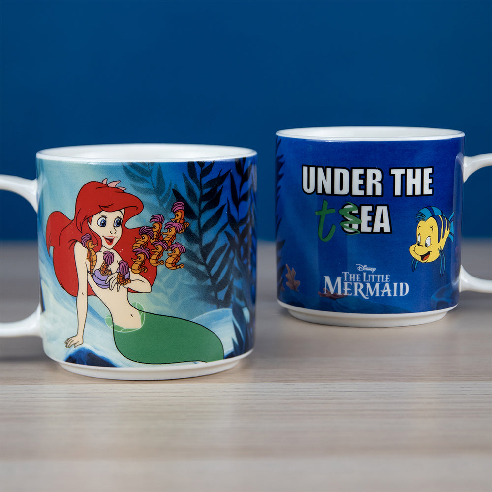Paladone The Little Mermaid Under The Sea 300ml Ceramic Mug Coffee/Tea Gift Cup — image 3
