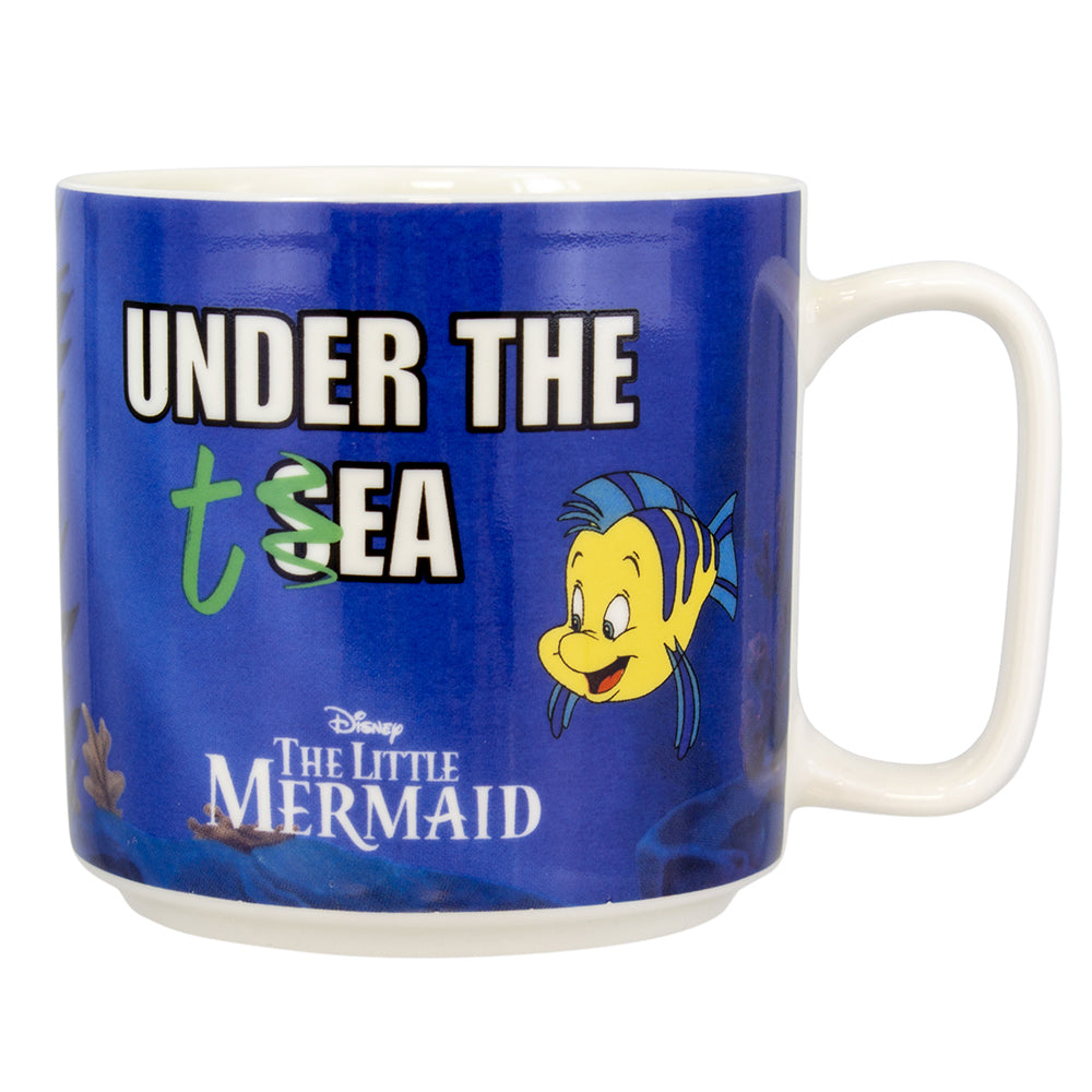 Paladone The Little Mermaid Under The Sea 300ml Ceramic Mug Coffee/Tea Gift Cup