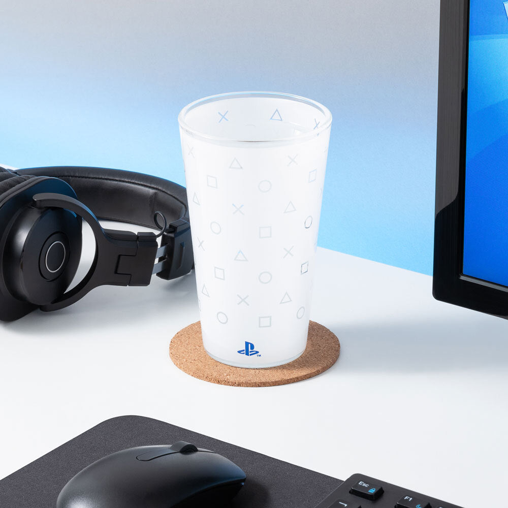 Playstation Sony Playstation PS5 Console Decorative Novelty Water Drinking Glass White — image 6