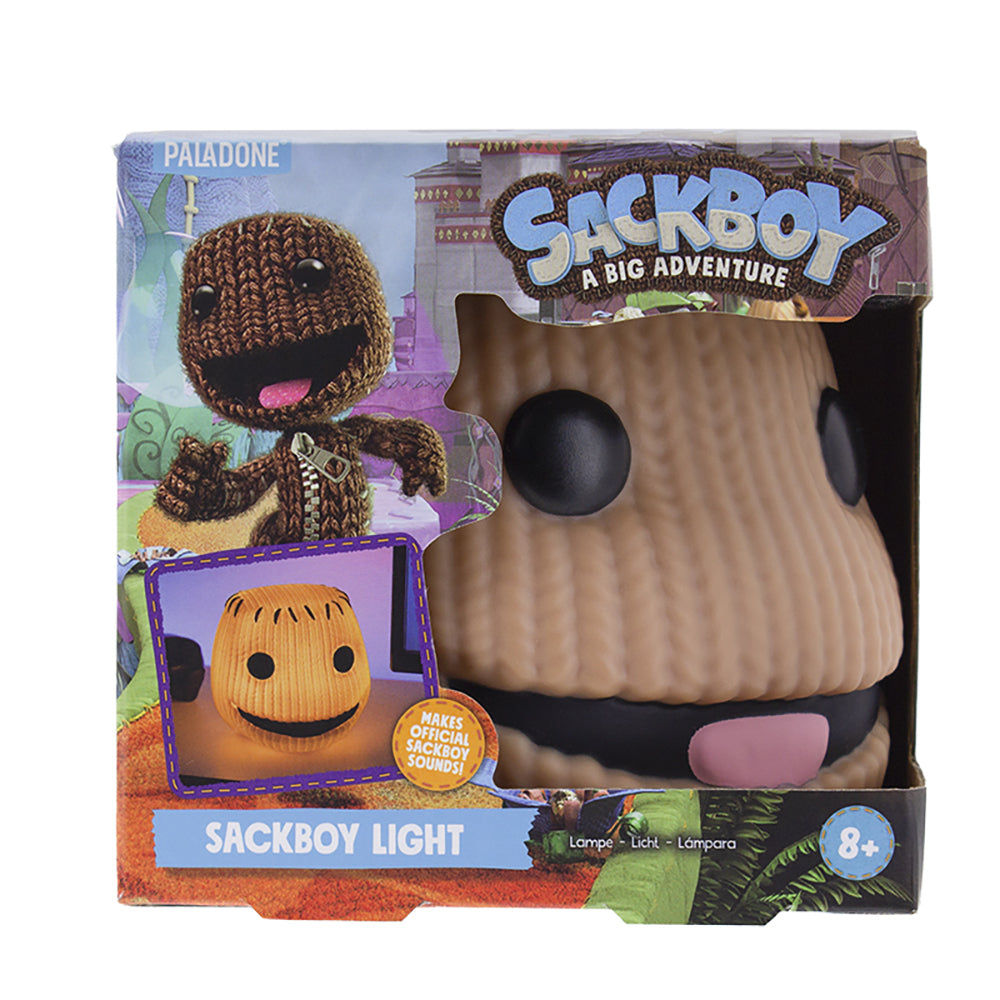 Paladone 12.6cm Little Big Planet Sackboy Light Kids Bedside Table Lamp w/ Sound — image 2