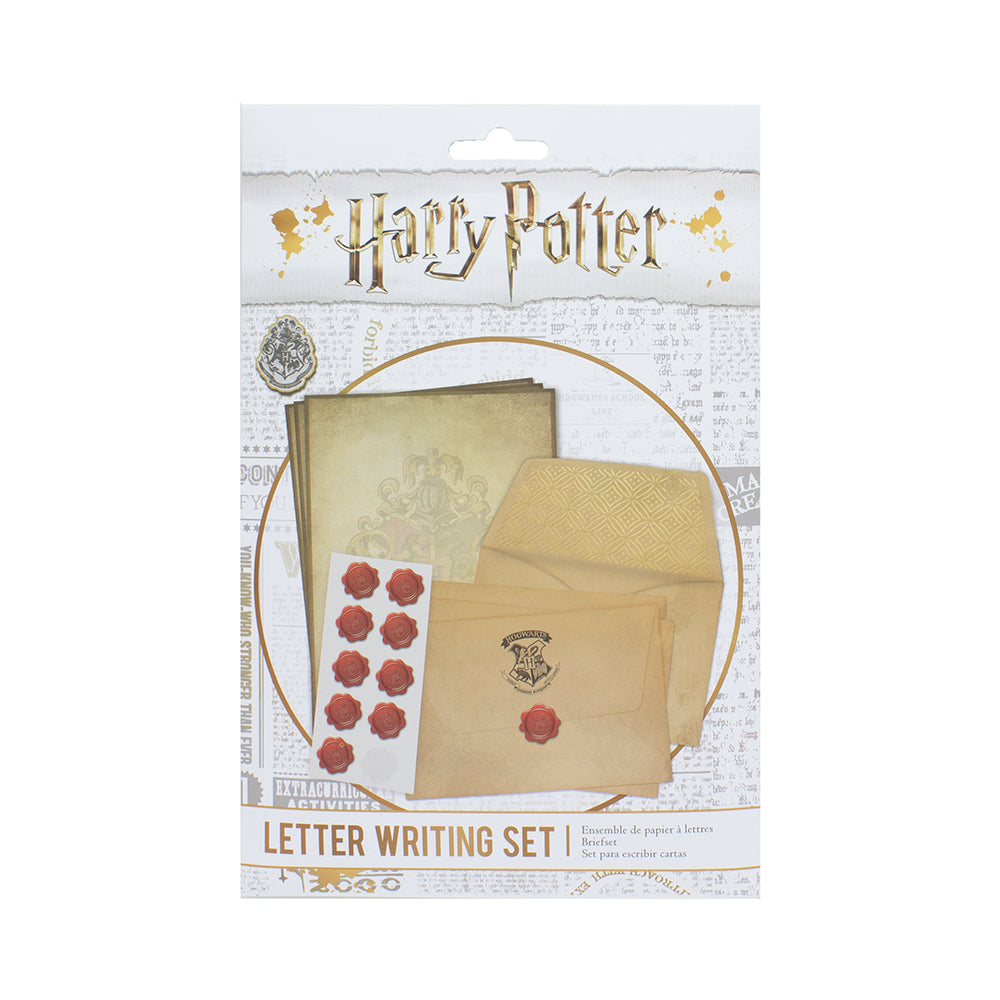 Harry Potter Wizarding World Hogwarts Writing/Travel Mug Set w/ Letters/Pen — image 4