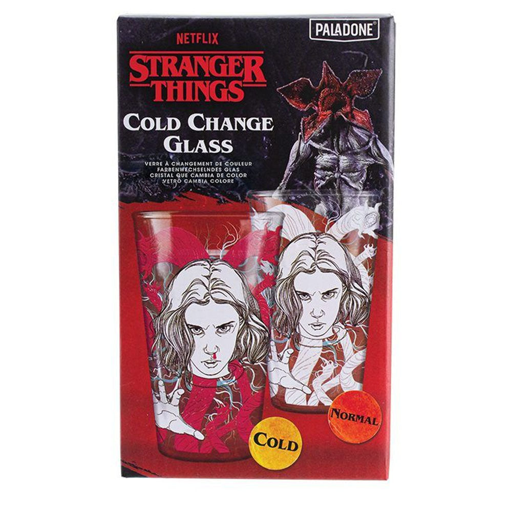 Stranger Things Themed Colour Design Changing Drinking Glass/Cup Assorted 8+