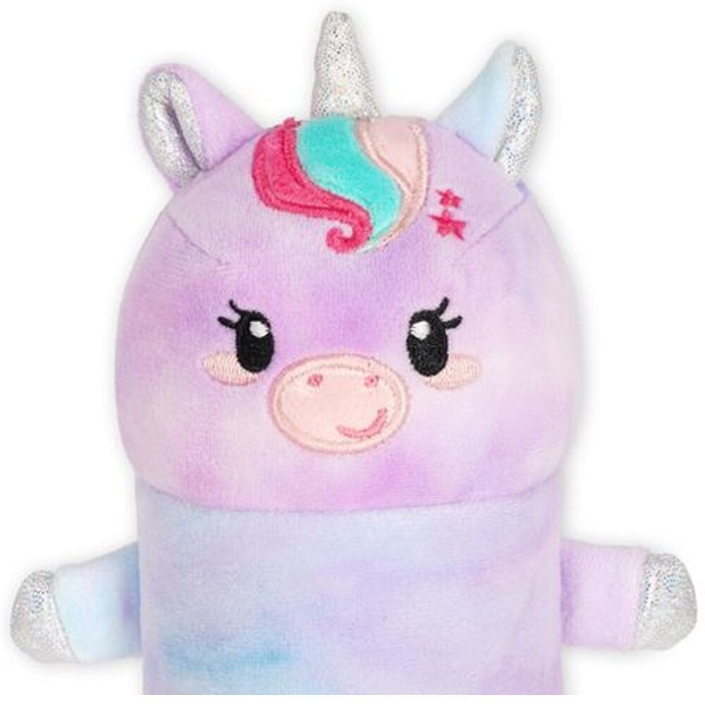 Legami 3y+ Plush Pencil Case Unicorn Theme Super Soft w/Zip Kids Stationery — image 3