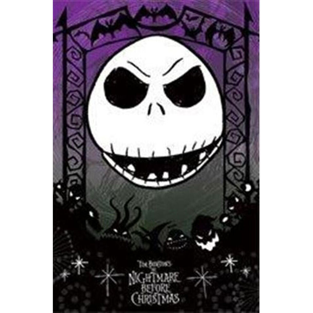 Disney The Nightmare Before Christmas Face Poster Wall Decor Display 91x60cm