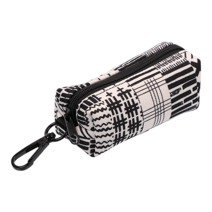 Eco-Pup Pet/Dog/Cat Portable Clipping Bag Holder Monochrome Themed Pattern