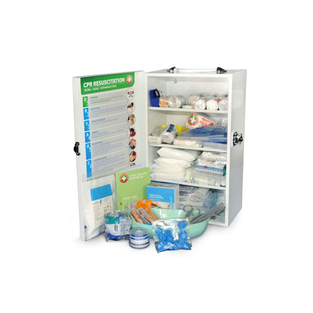 First Aid Kits Australia Food Industry Wall Mounted Medical First Aid Kit White