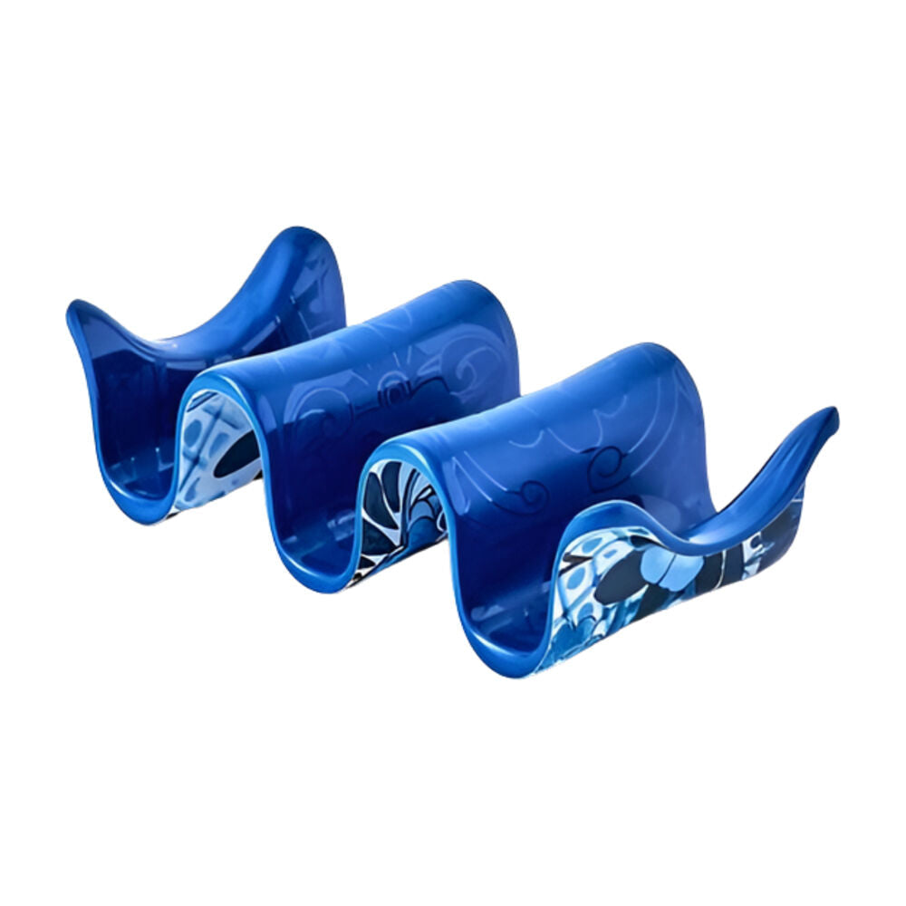 Prepara 18cm Blue Melamine Multiple Tortilla Taco Serving Holder Stand — image 2