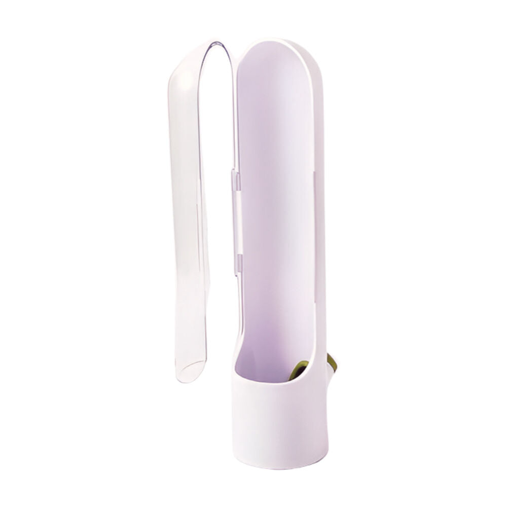 Prepara 28.7cm White Fresh Herb Savor Pod 2.0 Fridge Storage Container — image 2