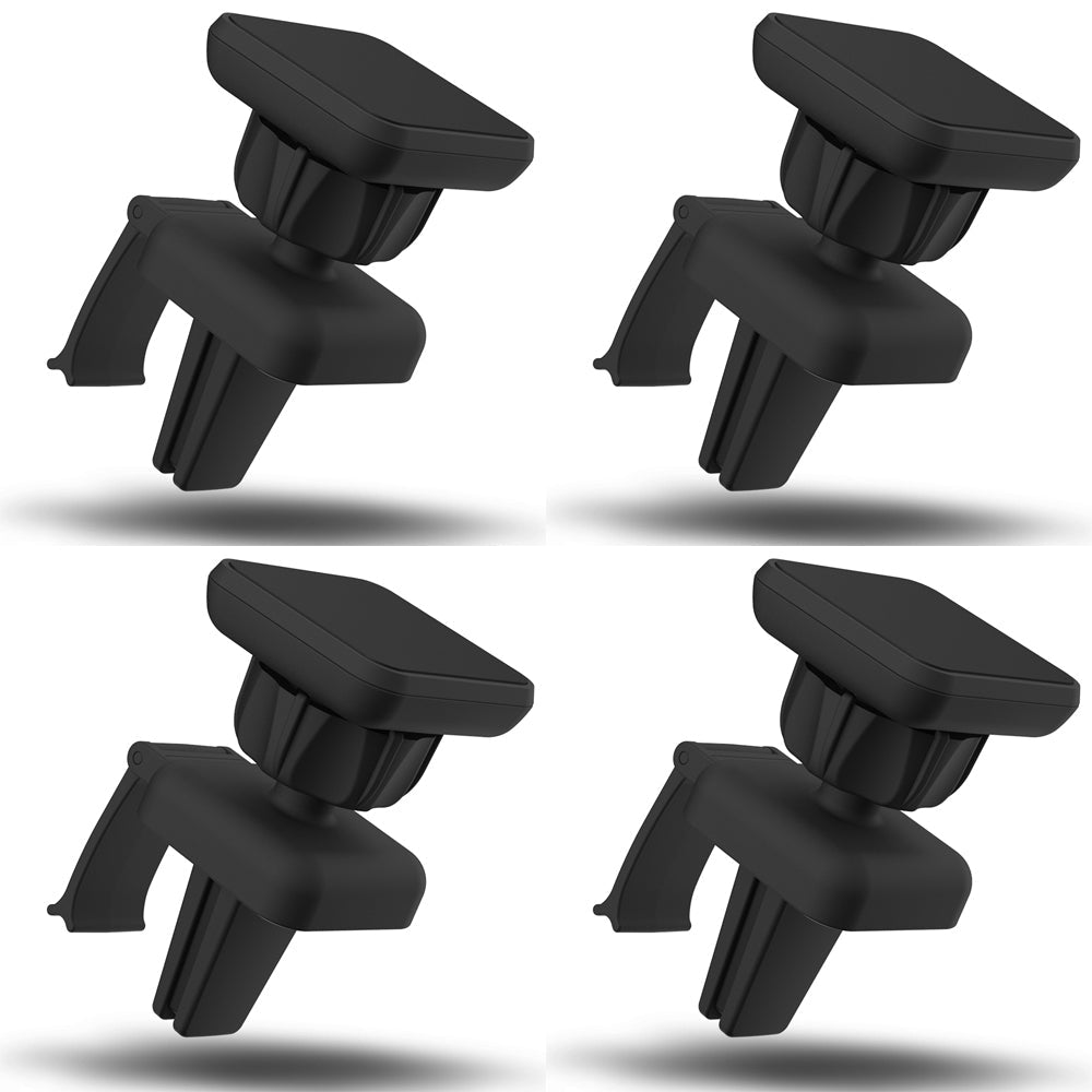 Pushstart Universal Car Air Vent Magnetic Mount Clip for iPhone Android Phone Holder (4 Pack)