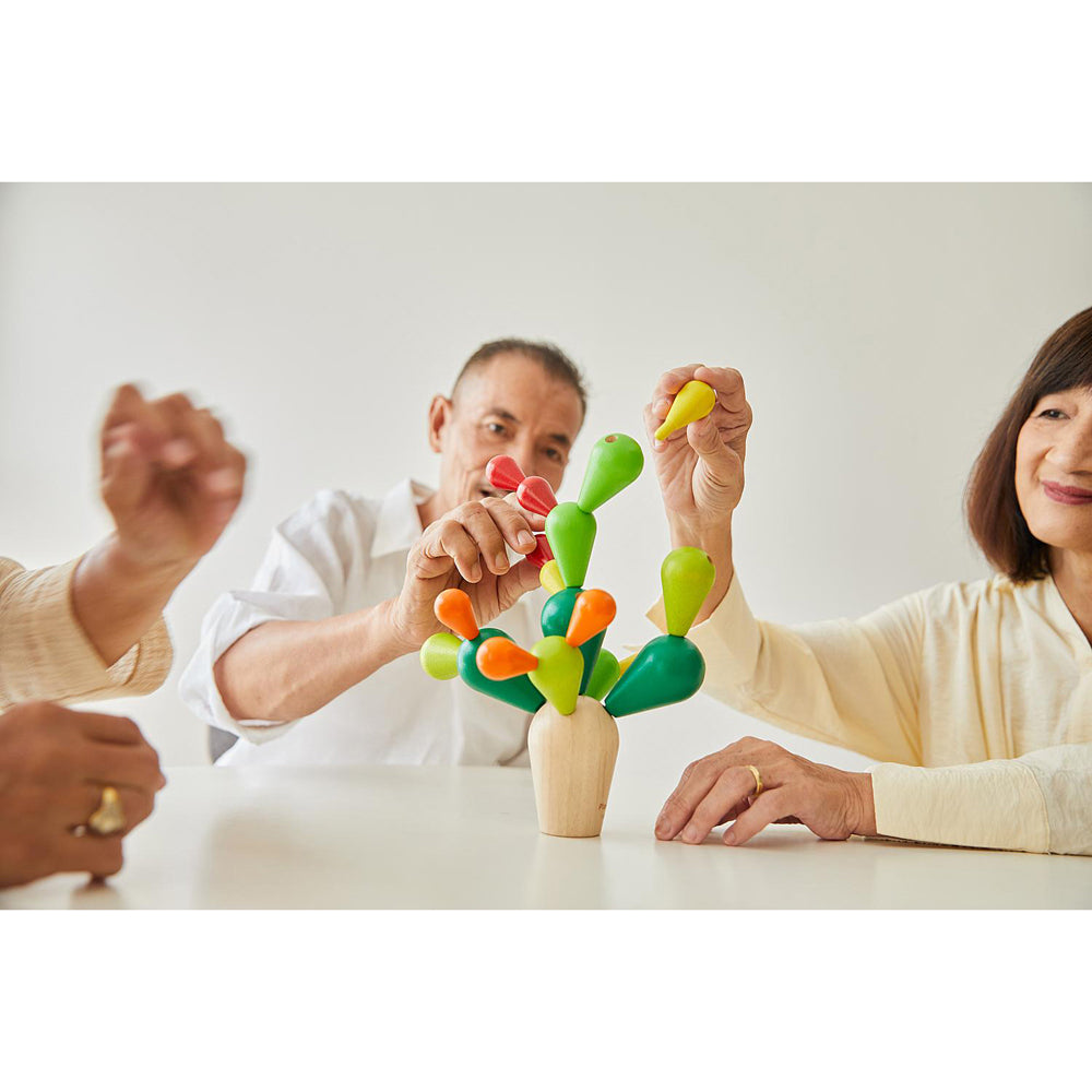 Plan Toys Balancing Cactus Kids/Childrens Interactive Play Fun Toy Playset 3+ — image 2