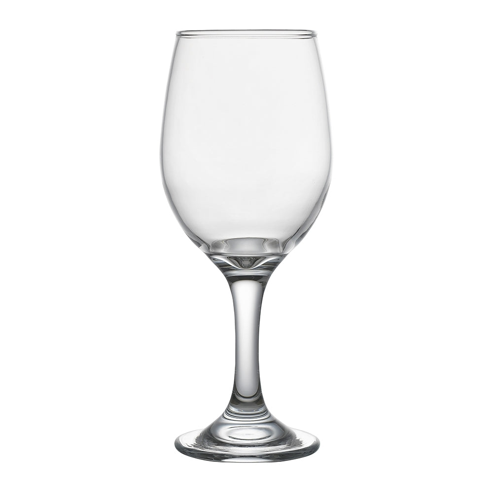 Porto Harvest 435ml/20cm Stemmed Red Wine Glass Round Drinkware Cup Clear (6 Pieces)