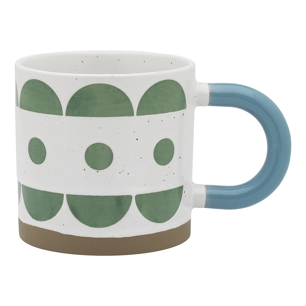 Porto Modelli Stoneware 330ml Coffee/Tea Mug Drinking Cup w/ Handle Scallop (6 Pack) — image 2