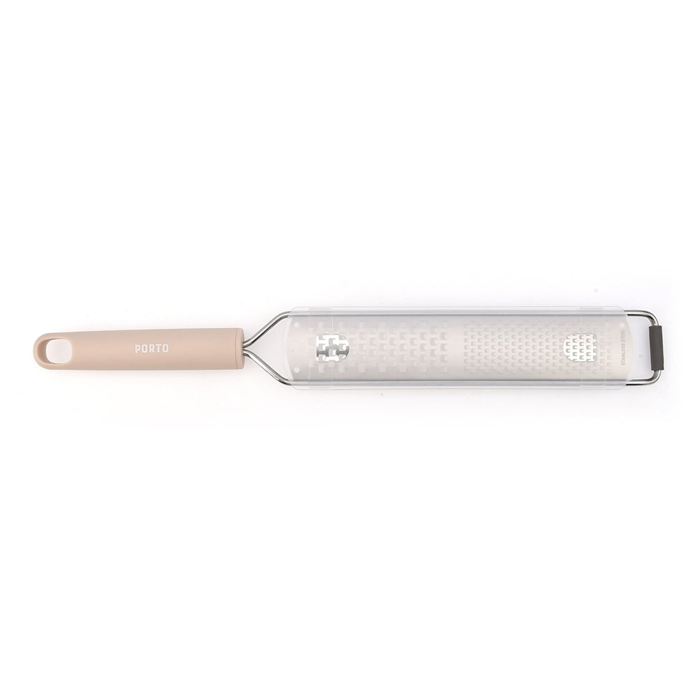 Porto Zest Stainless Steel/Plastic Citrus/Cheese Grater Kitchen Utensil — 39cm
