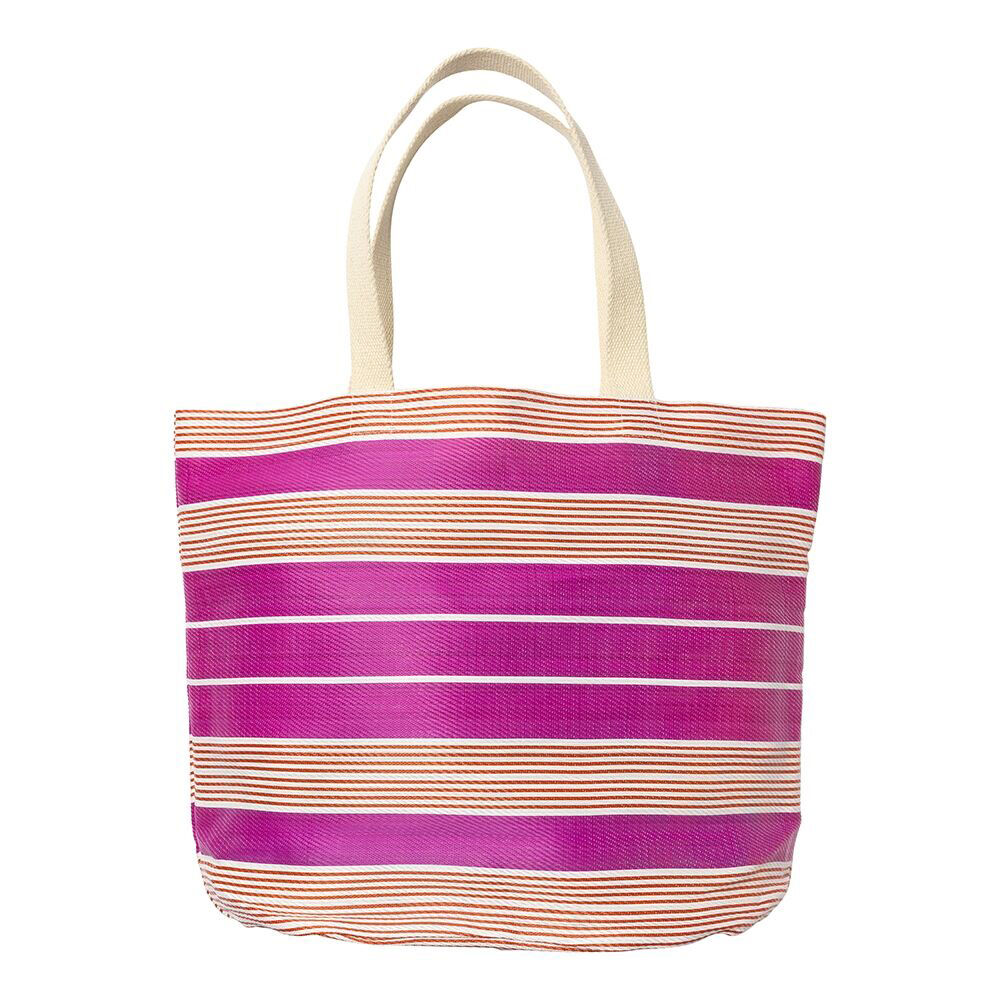 Porto Sol Carry Tote Outdoor Travel Summer Beach Shopping Bag 49x38cm Fuchsia