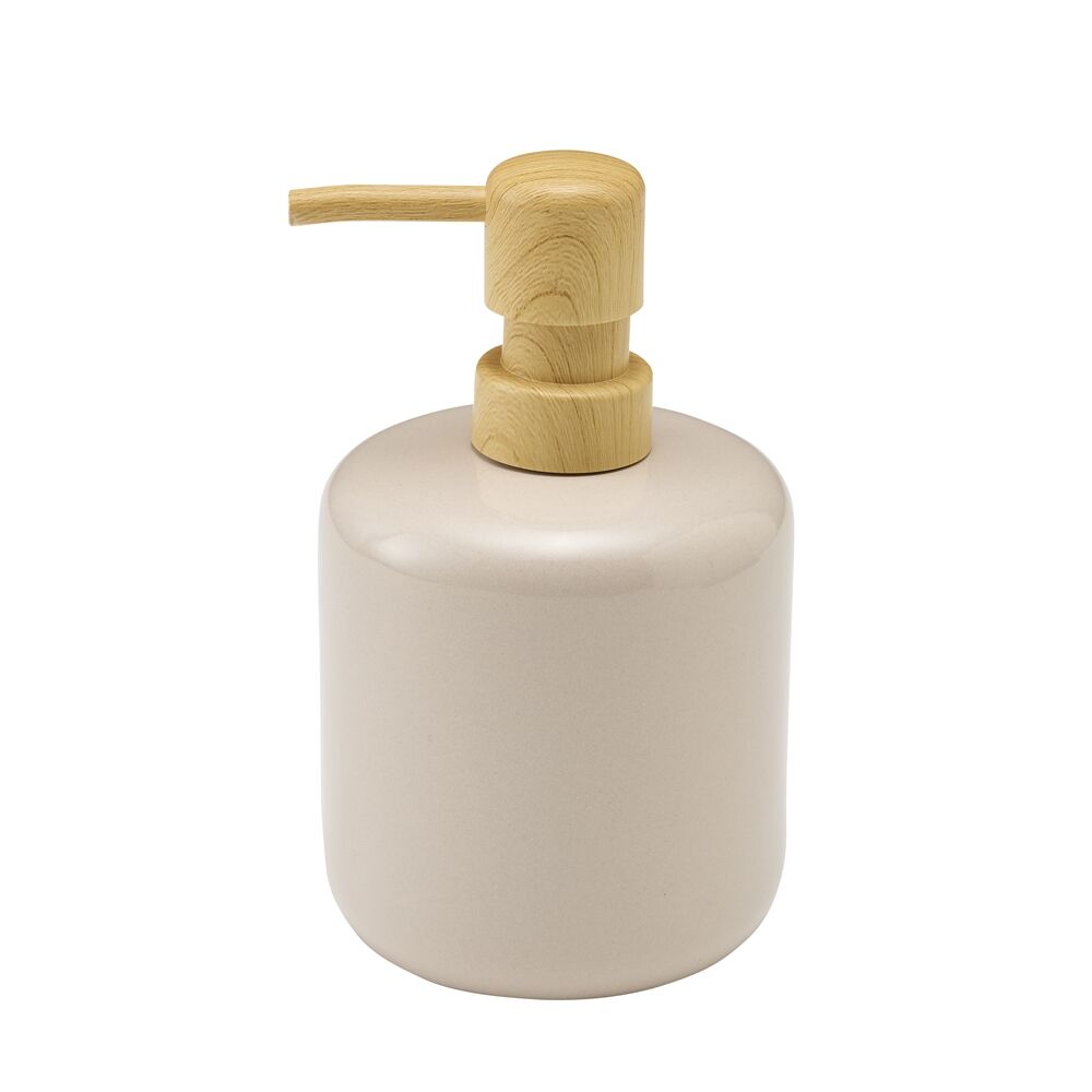 Porto Blush Reactive Glaze Stoneware Hamilton Bathroom Soap Dispenser