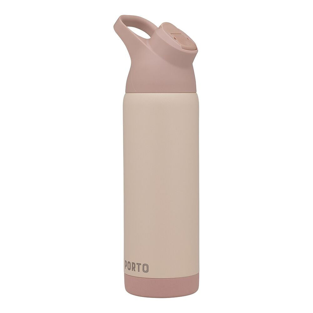 Porto Atlas Vacuumed Insulated Water Bottle Portable Travel Flask 700ml Pink — image 2