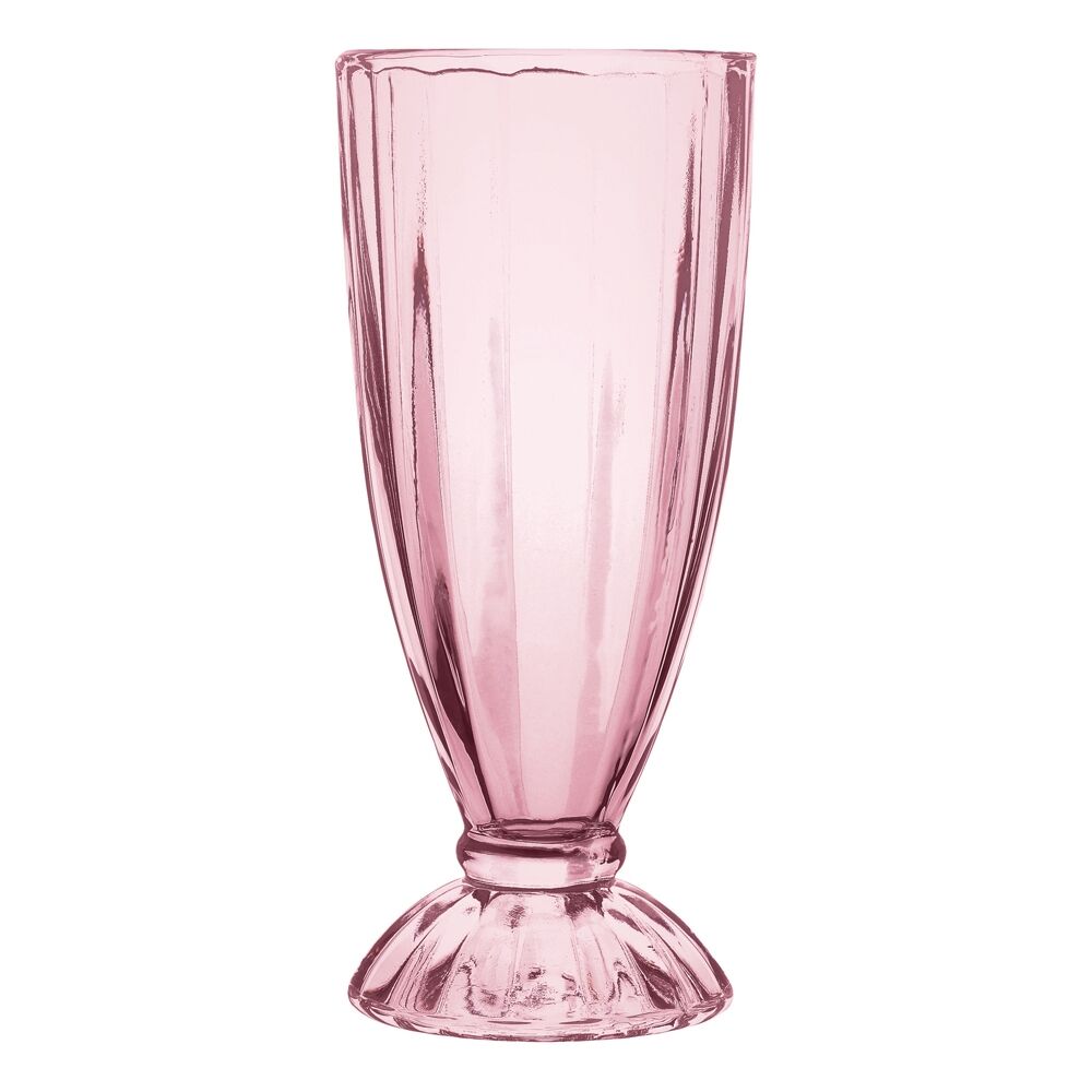 Porto Soda Lime Glass Dessert Milkshake Cups 340ml Citron, Ruby, Sky, Rose (4 Pieces) — image 3