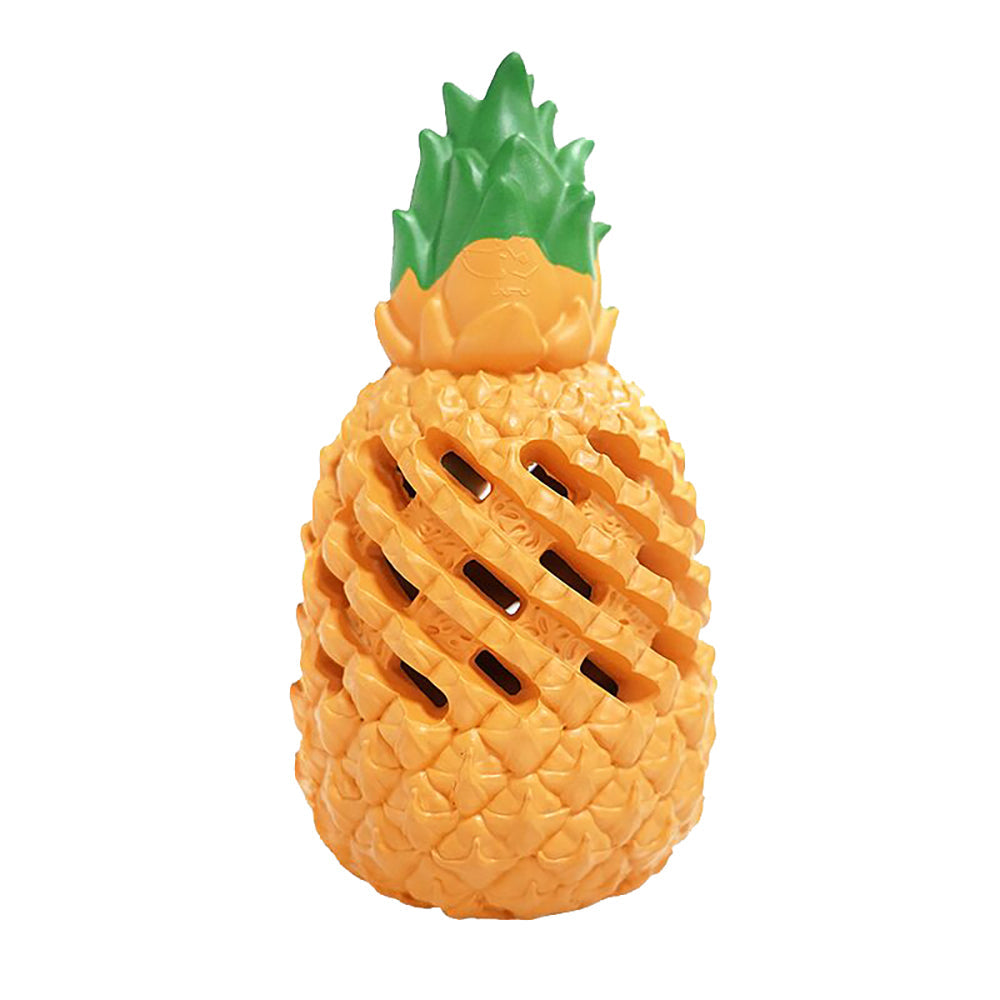 Petopia Ultra Tough 10cm Rubber Pawsome Pineapple Dog Toy Small - Orange (2 Pack) — image 2