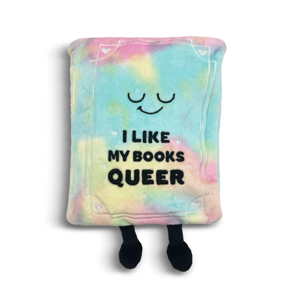 Punchkins I Like My Books Queer Lgbtq Novelty Plush Toy 17.8cm Rainbow 8y+ — image 4