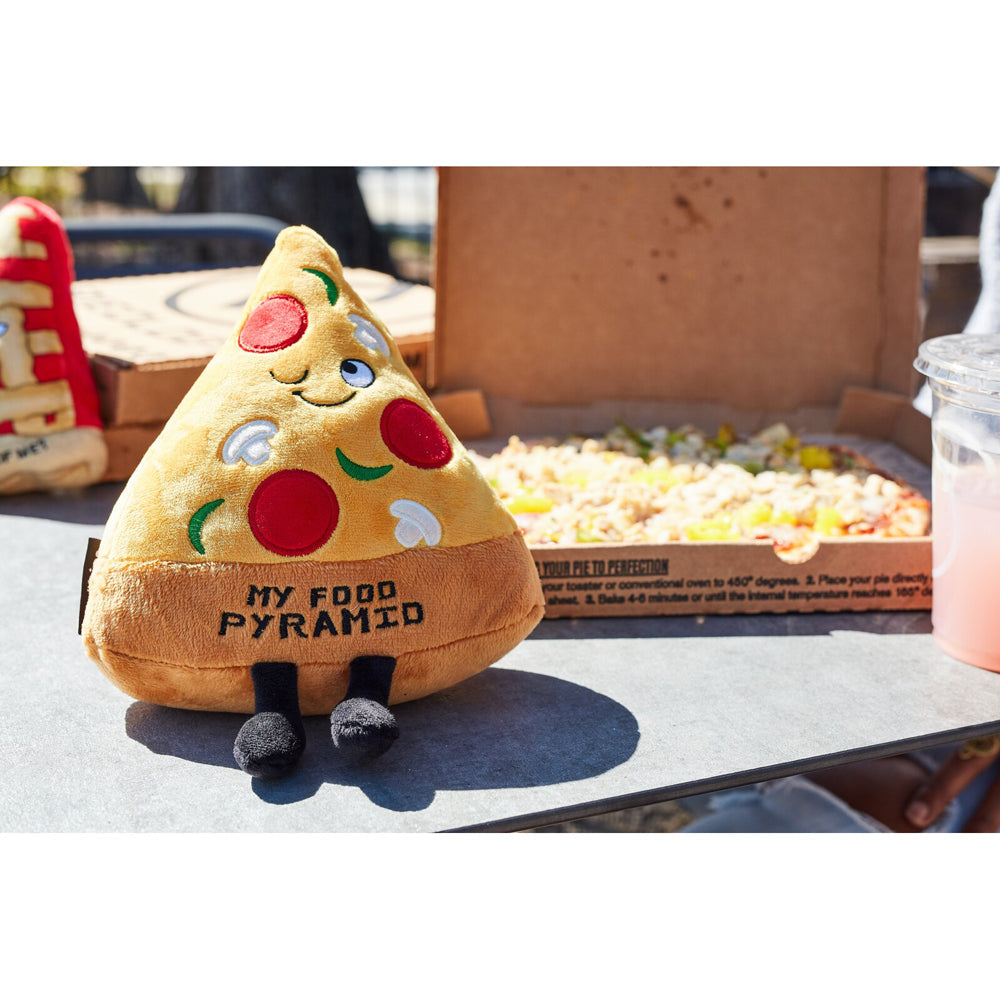 Punchkins My Food Pyramid Pizza Kids/Family Soft Plush Stuffed Toy Decor 20cm — image 2